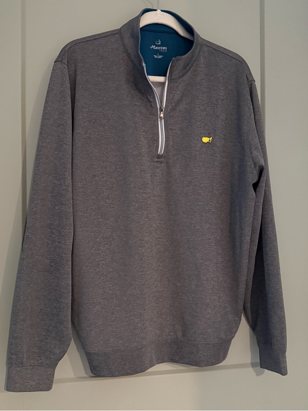 Masters Gray Men’s Quarter-Zip Pullover